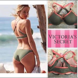 NWT Victoria’s Secret Racerback Demi, 32C